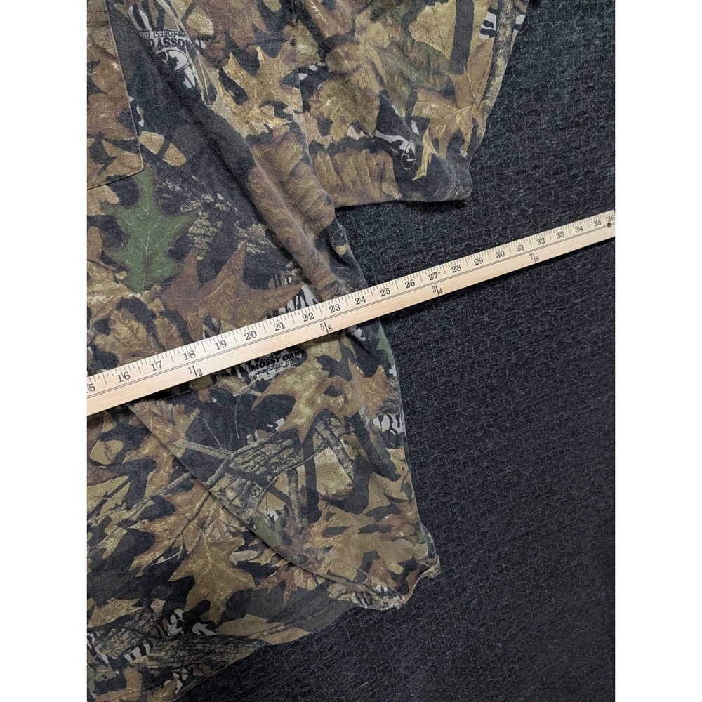 Vintage Mossy Oak Forest Floor Camo T-Shirt Mens XL Short Sleeve Pocket Tee 2191 - Picture 4 of 5